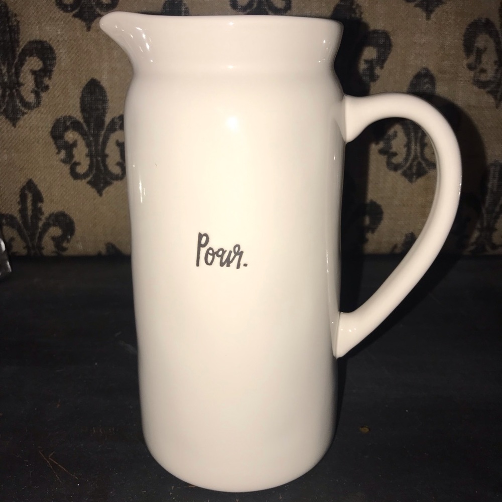 Rare Rae Dunn Magenta “pour” Pitcher